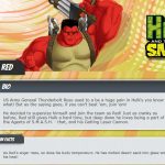 Biografía de el Hulk Rojo en Hulk And The Agents Of S.M.A.S.H.