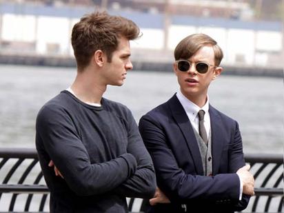 andrew garfield cabello spiderman 2