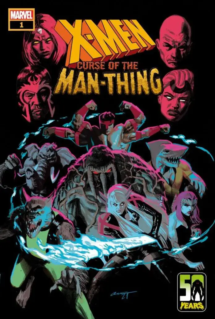 Portada de X-Men: Curse of the Man-Thing
