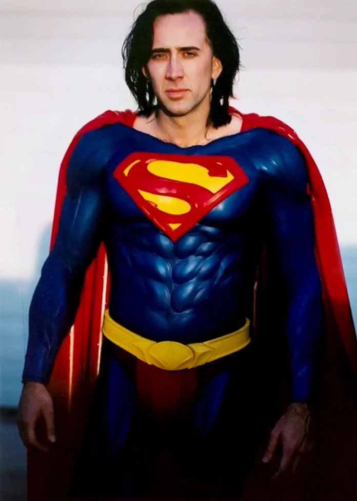 Nicolas Cage en Superman Lives