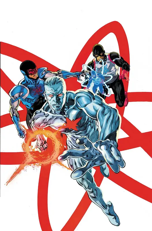 Portada de Justice League: The Atom Project Nº 1