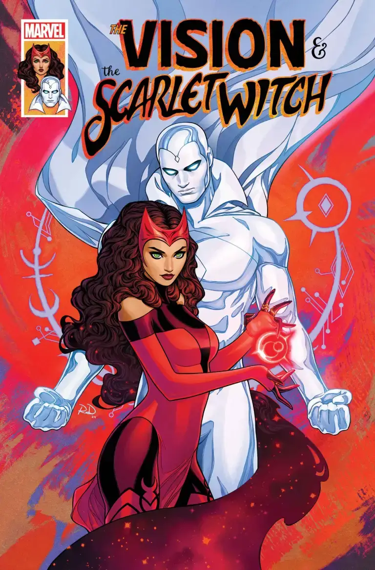 Portada de The Vision and the Scarlet Witch Nº 1